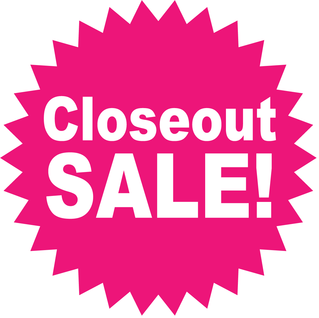 Closeout Pink